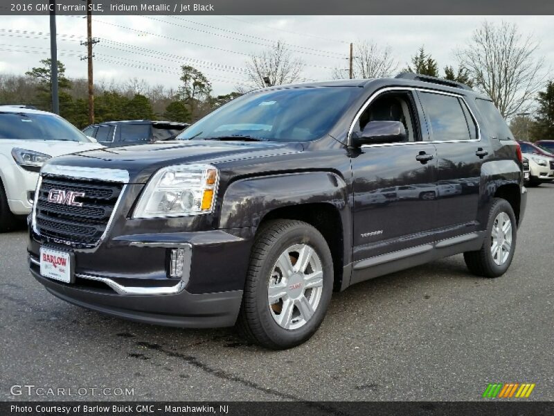 Iridium Metallic / Jet Black 2016 GMC Terrain SLE