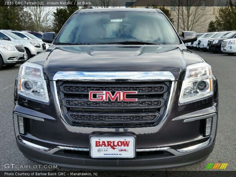 Iridium Metallic / Jet Black 2016 GMC Terrain SLE