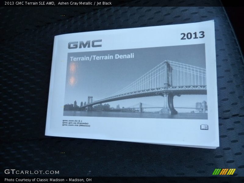 Ashen Gray Metallic / Jet Black 2013 GMC Terrain SLE AWD