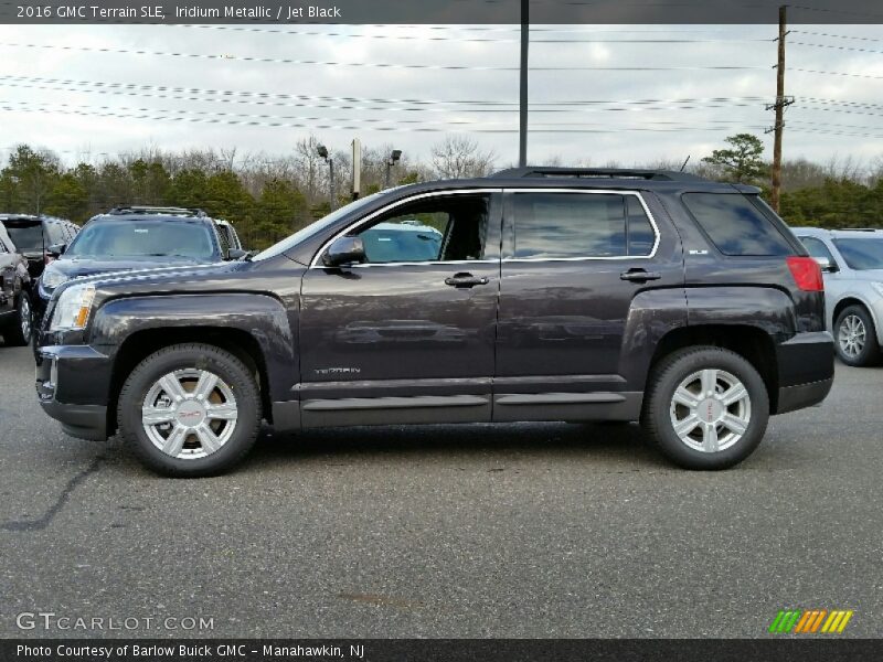 Iridium Metallic / Jet Black 2016 GMC Terrain SLE