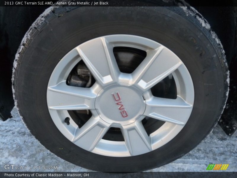 Ashen Gray Metallic / Jet Black 2013 GMC Terrain SLE AWD