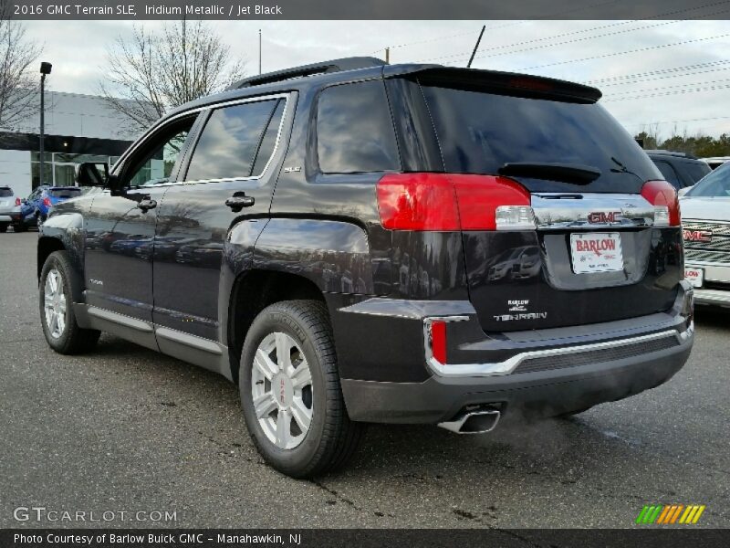 Iridium Metallic / Jet Black 2016 GMC Terrain SLE