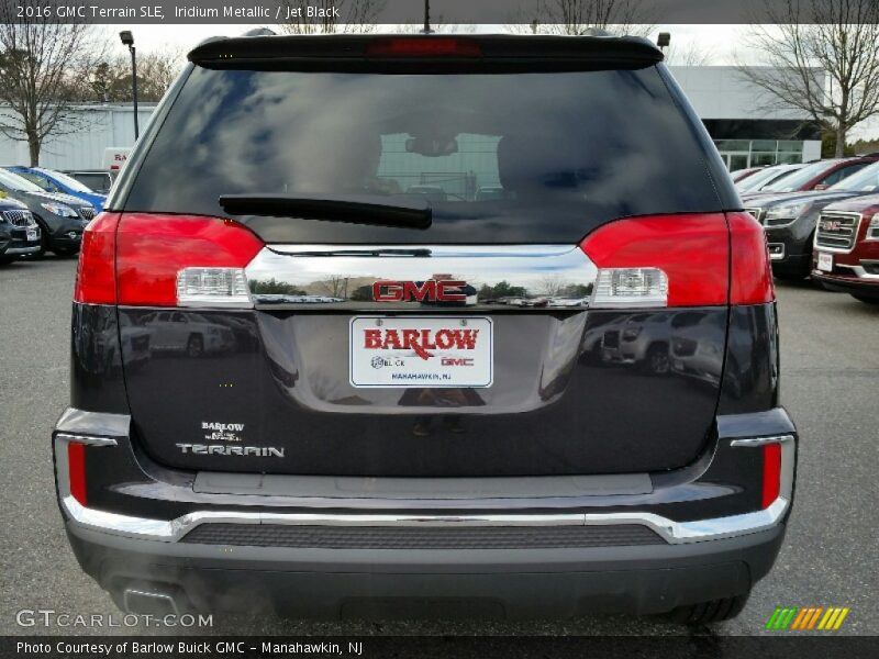 Iridium Metallic / Jet Black 2016 GMC Terrain SLE