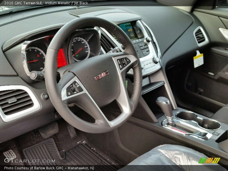 Iridium Metallic / Jet Black 2016 GMC Terrain SLE