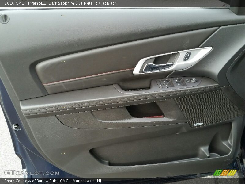 Dark Sapphire Blue Metallic / Jet Black 2016 GMC Terrain SLE