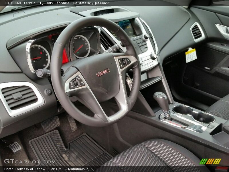Dark Sapphire Blue Metallic / Jet Black 2016 GMC Terrain SLE