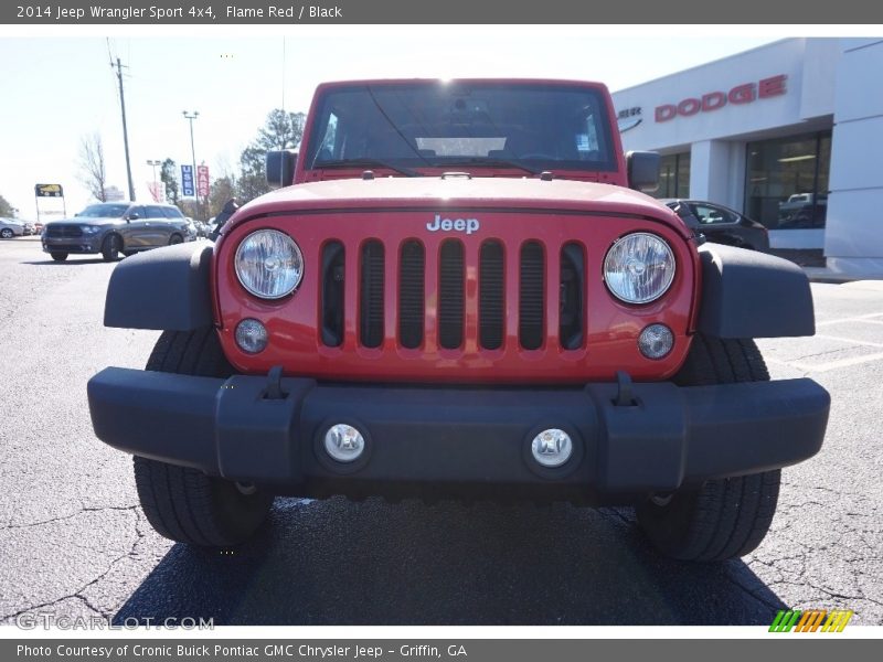Flame Red / Black 2014 Jeep Wrangler Sport 4x4