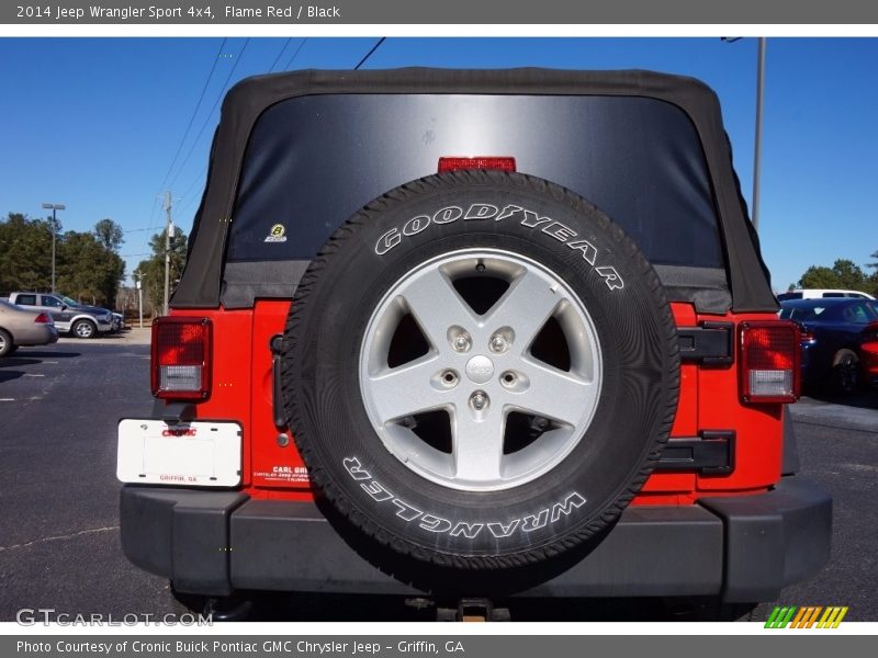 Flame Red / Black 2014 Jeep Wrangler Sport 4x4