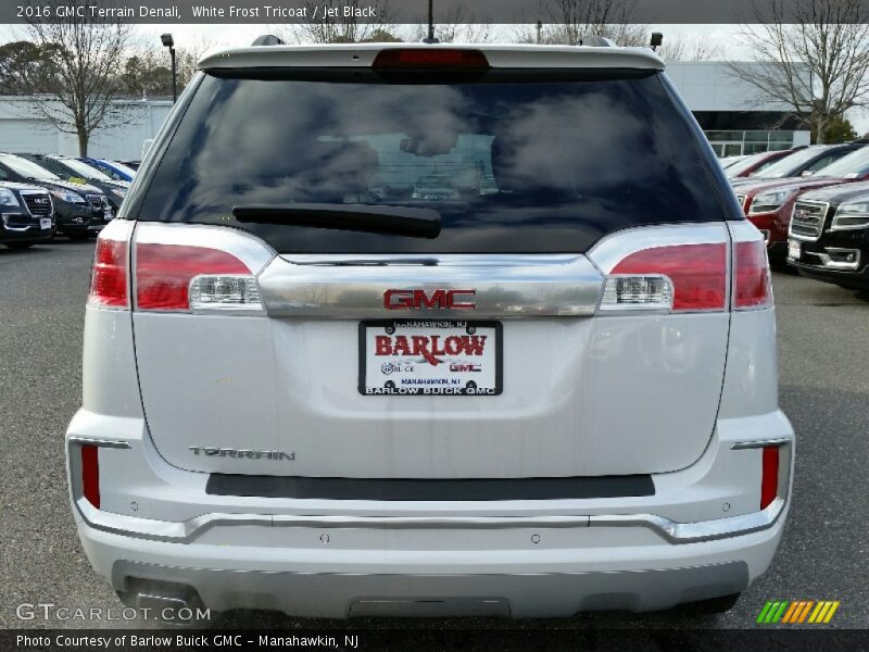 White Frost Tricoat / Jet Black 2016 GMC Terrain Denali