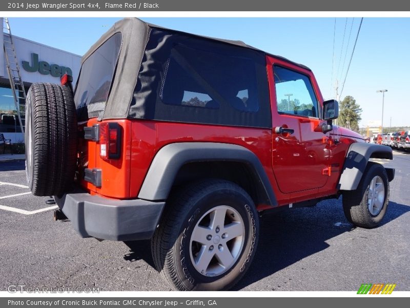 Flame Red / Black 2014 Jeep Wrangler Sport 4x4