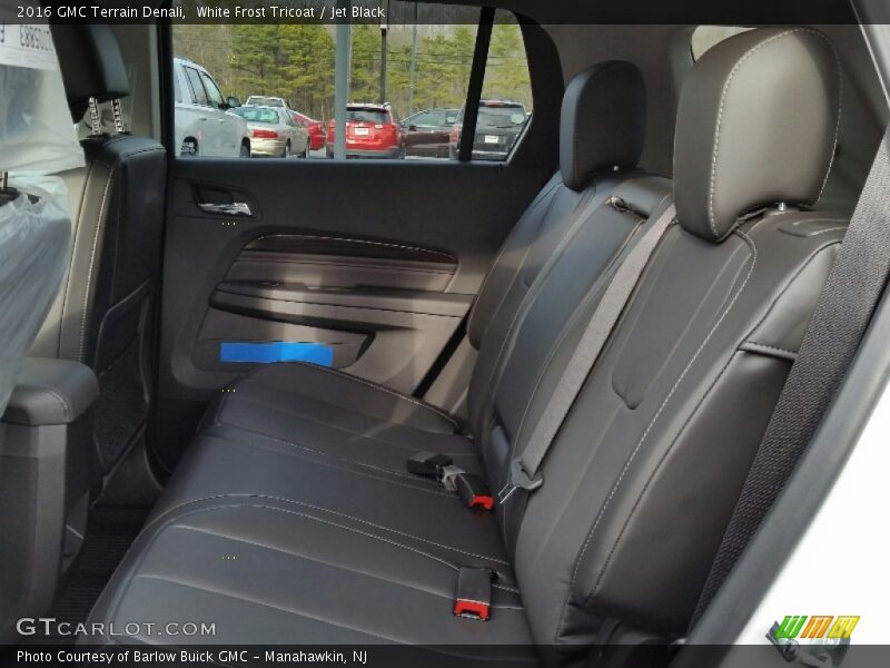 White Frost Tricoat / Jet Black 2016 GMC Terrain Denali