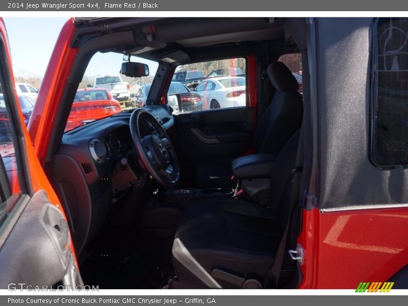Flame Red / Black 2014 Jeep Wrangler Sport 4x4