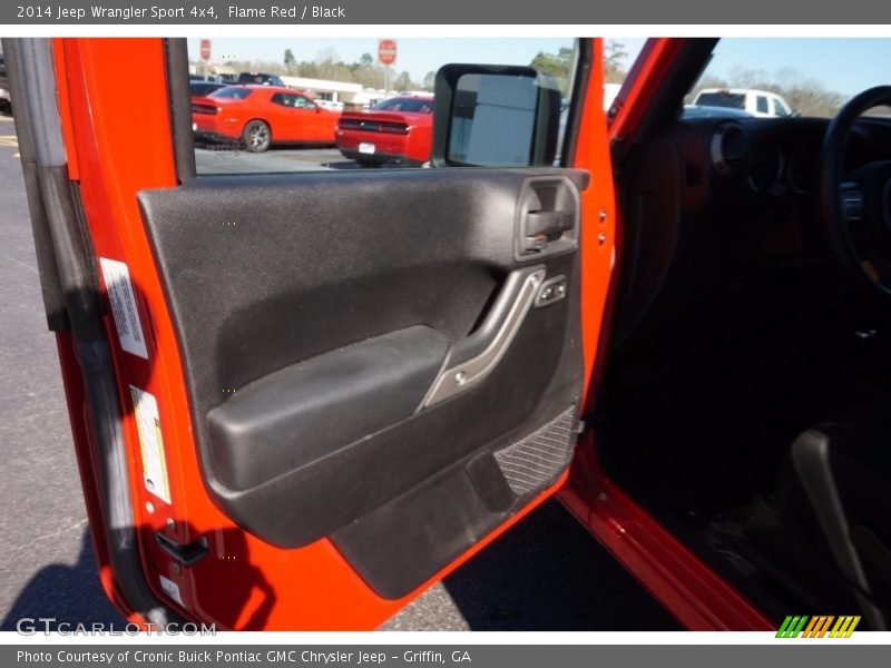 Flame Red / Black 2014 Jeep Wrangler Sport 4x4