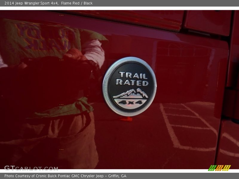 Flame Red / Black 2014 Jeep Wrangler Sport 4x4