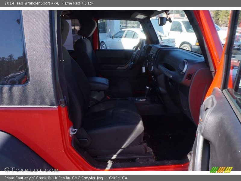 Flame Red / Black 2014 Jeep Wrangler Sport 4x4