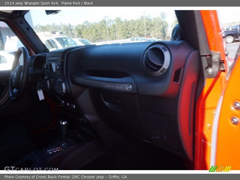 Flame Red / Black 2014 Jeep Wrangler Sport 4x4