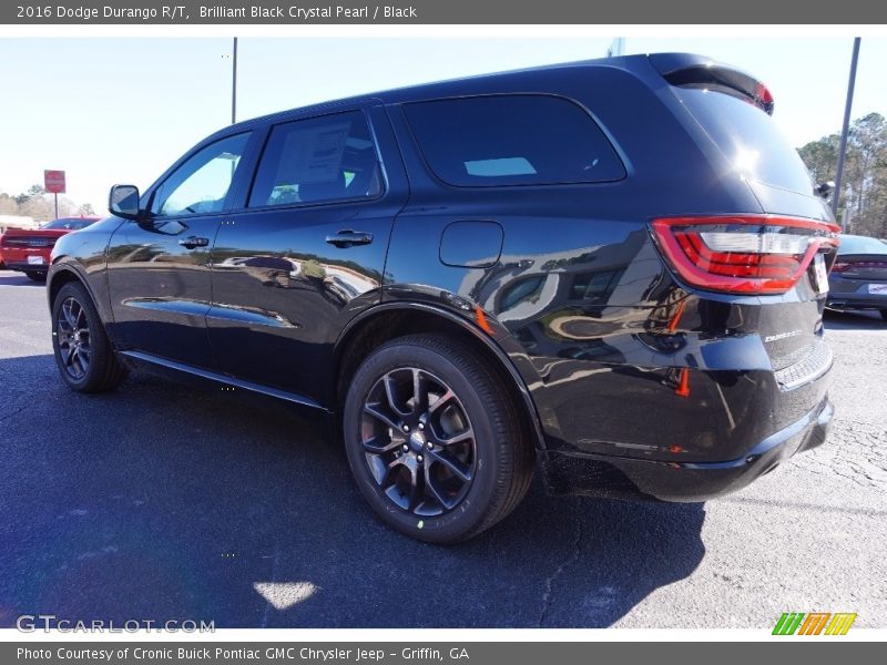 Brilliant Black Crystal Pearl / Black 2016 Dodge Durango R/T