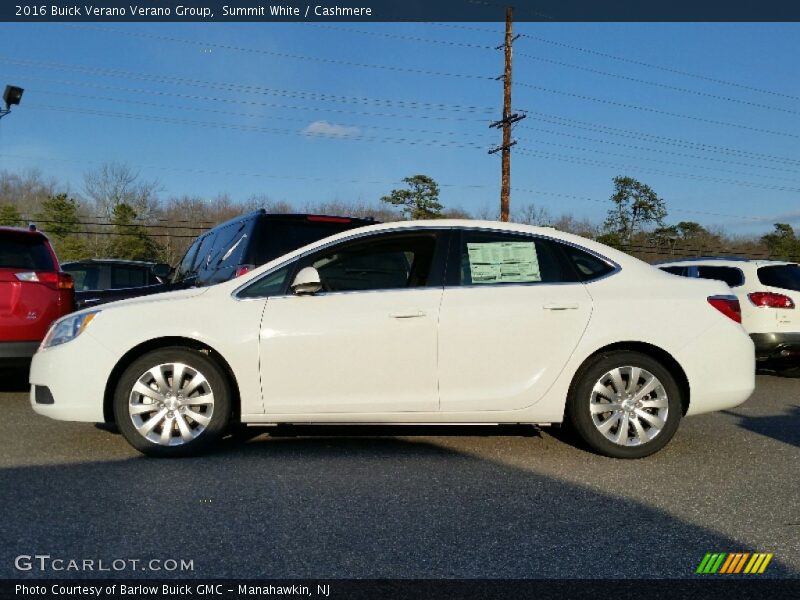 Summit White / Cashmere 2016 Buick Verano Verano Group