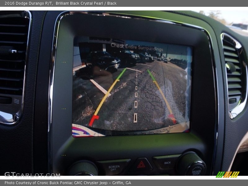 Brilliant Black Crystal Pearl / Black 2016 Dodge Durango R/T