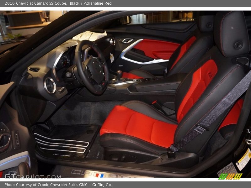  2016 Camaro SS Coupe Adrenaline Red Interior