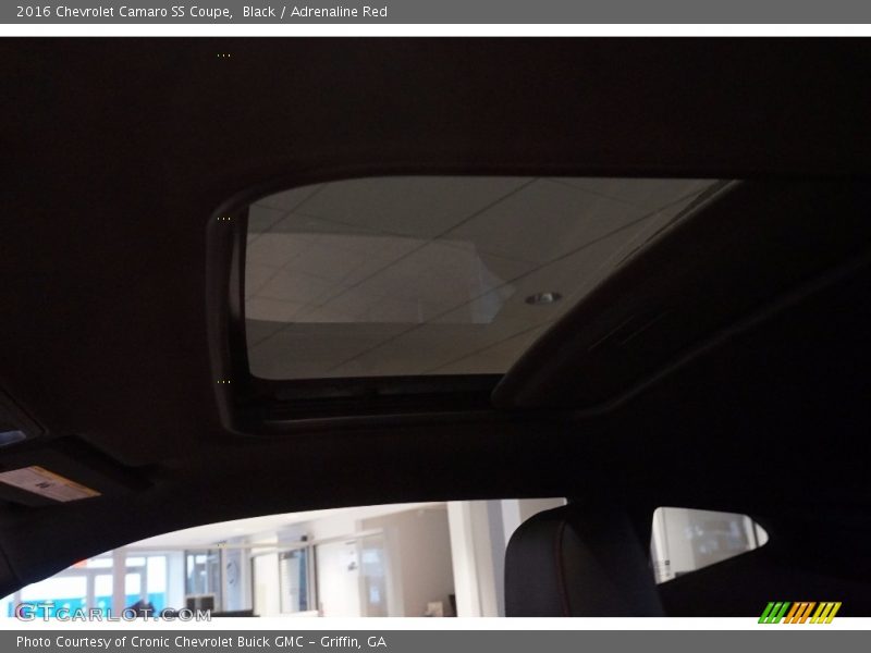 Black / Adrenaline Red 2016 Chevrolet Camaro SS Coupe