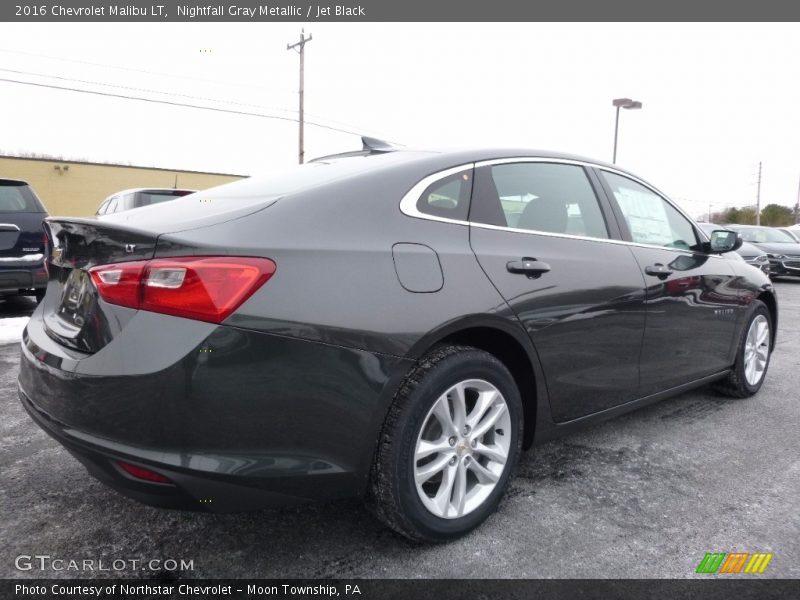 Nightfall Gray Metallic / Jet Black 2016 Chevrolet Malibu LT