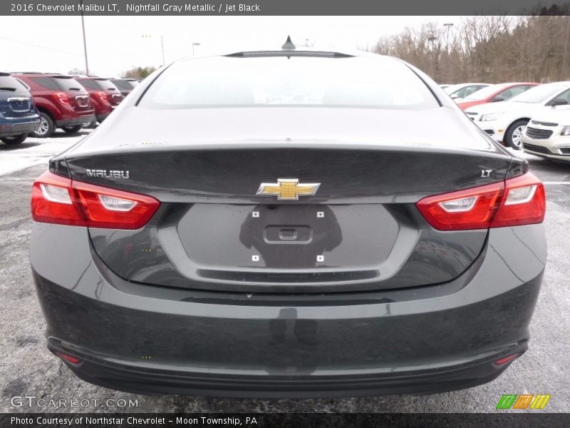 Nightfall Gray Metallic / Jet Black 2016 Chevrolet Malibu LT