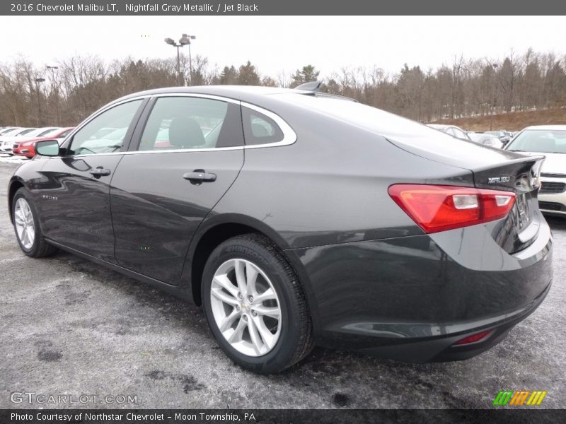 Nightfall Gray Metallic / Jet Black 2016 Chevrolet Malibu LT