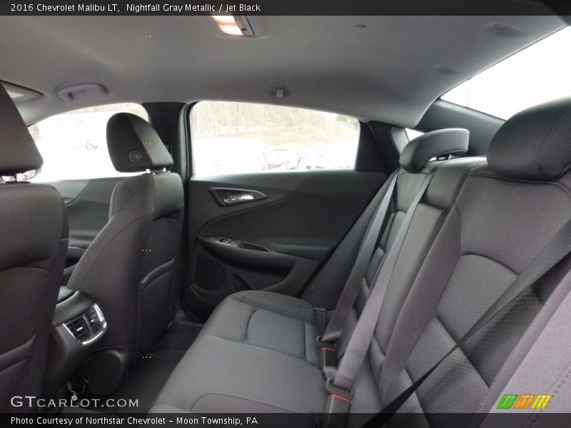 Nightfall Gray Metallic / Jet Black 2016 Chevrolet Malibu LT