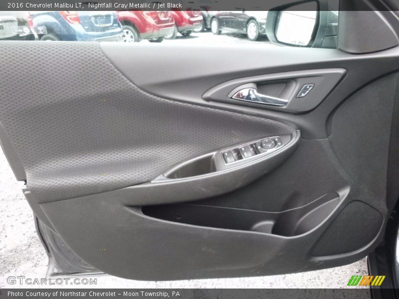Nightfall Gray Metallic / Jet Black 2016 Chevrolet Malibu LT