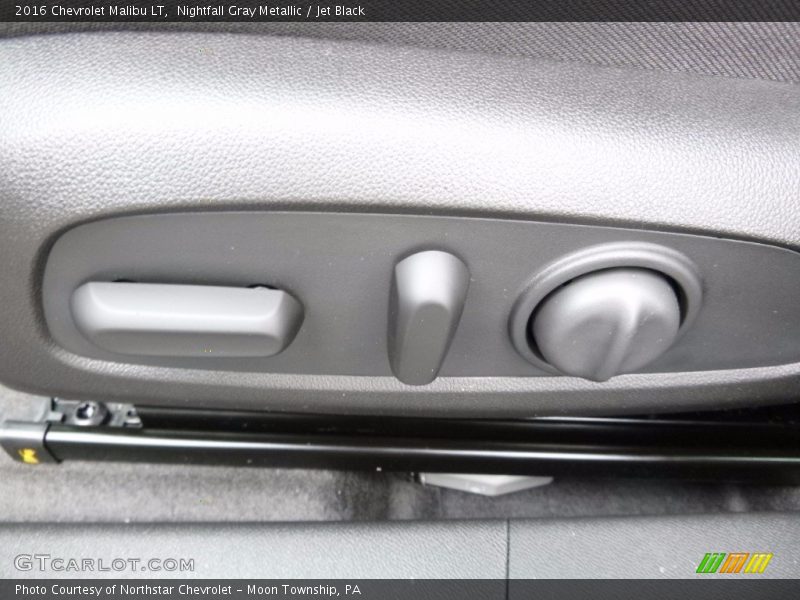 Nightfall Gray Metallic / Jet Black 2016 Chevrolet Malibu LT