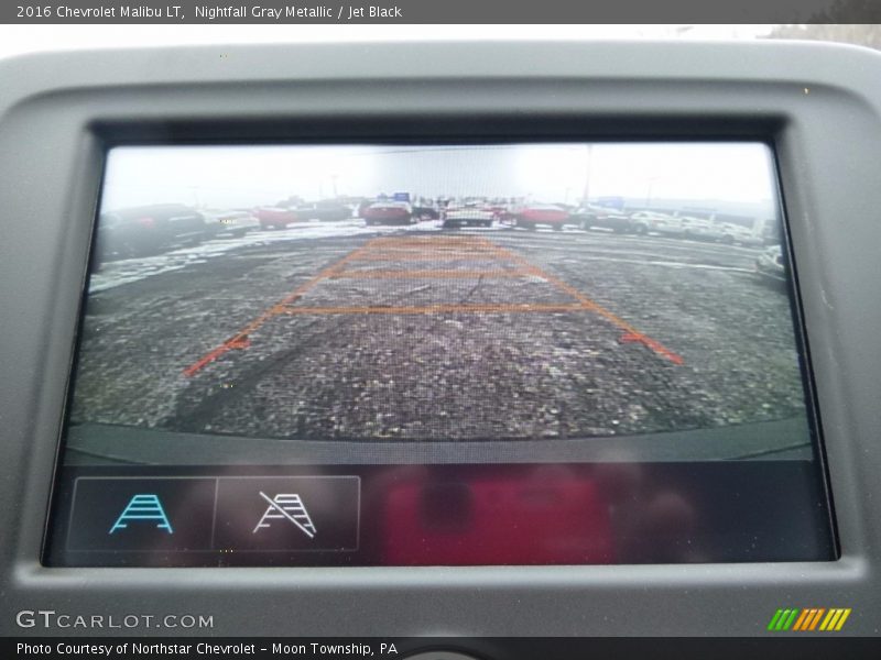 Nightfall Gray Metallic / Jet Black 2016 Chevrolet Malibu LT