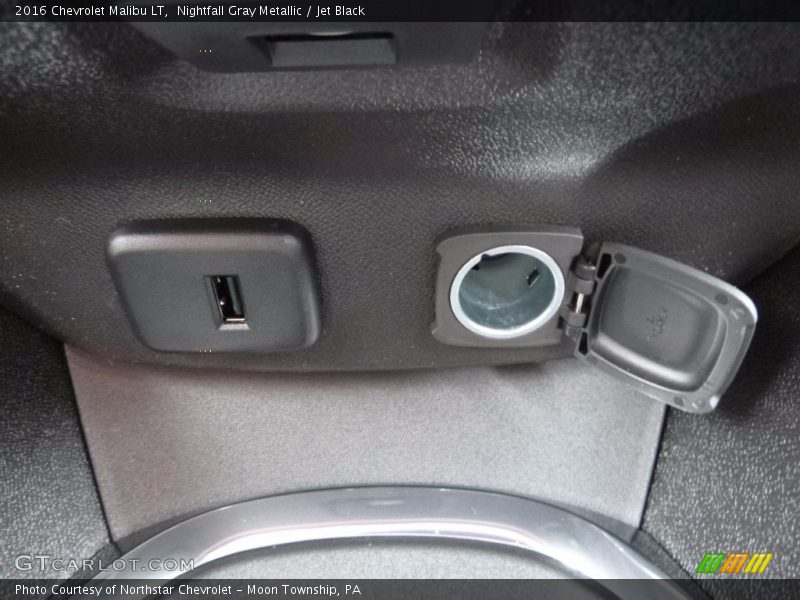 Nightfall Gray Metallic / Jet Black 2016 Chevrolet Malibu LT
