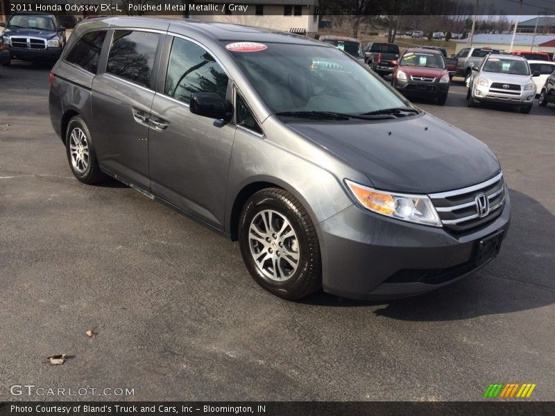 Polished Metal Metallic / Gray 2011 Honda Odyssey EX-L