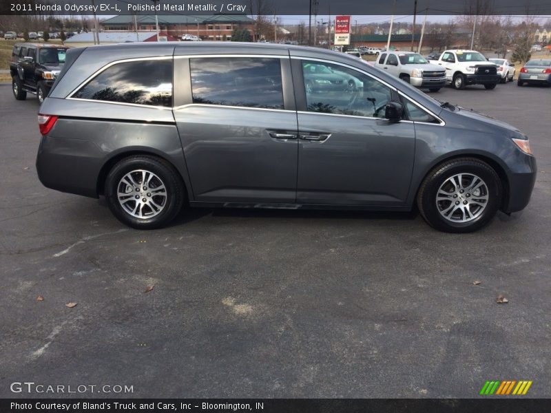 Polished Metal Metallic / Gray 2011 Honda Odyssey EX-L