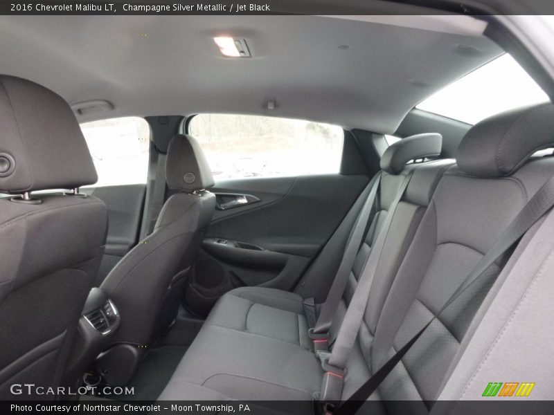 Champagne Silver Metallic / Jet Black 2016 Chevrolet Malibu LT