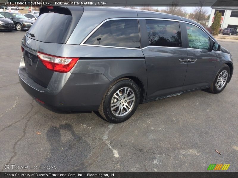 Polished Metal Metallic / Gray 2011 Honda Odyssey EX-L