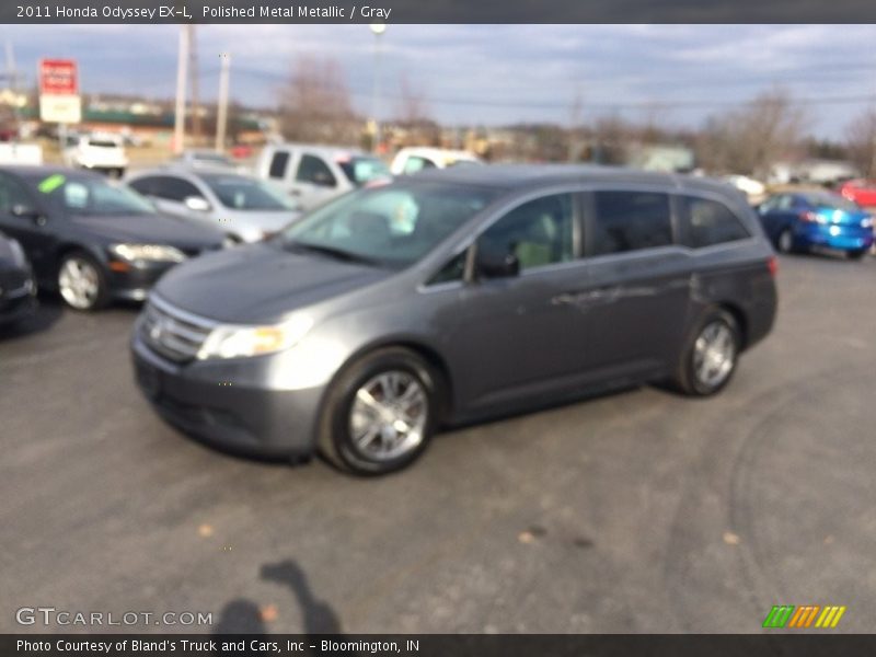 Polished Metal Metallic / Gray 2011 Honda Odyssey EX-L