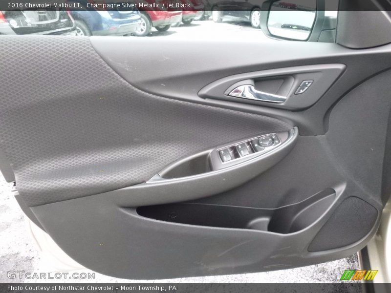 Champagne Silver Metallic / Jet Black 2016 Chevrolet Malibu LT