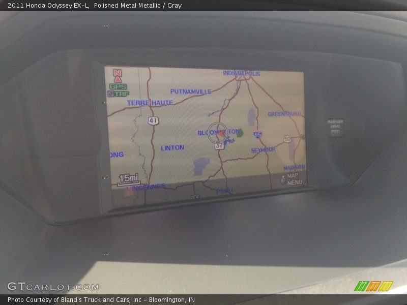 Polished Metal Metallic / Gray 2011 Honda Odyssey EX-L