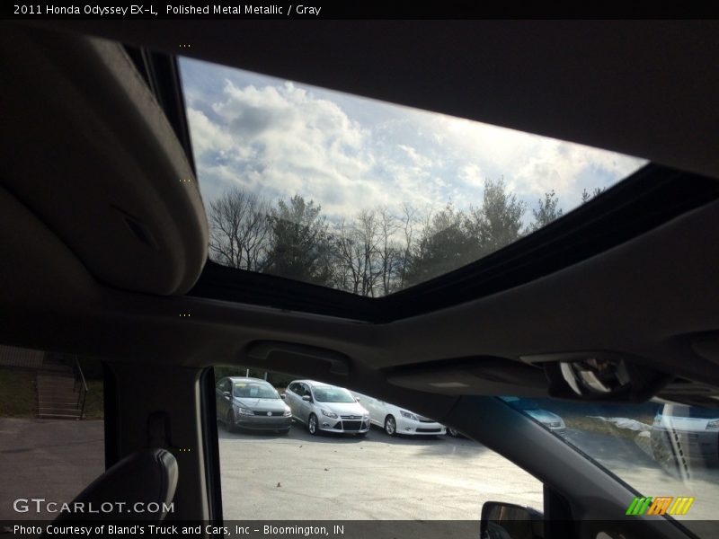 Polished Metal Metallic / Gray 2011 Honda Odyssey EX-L