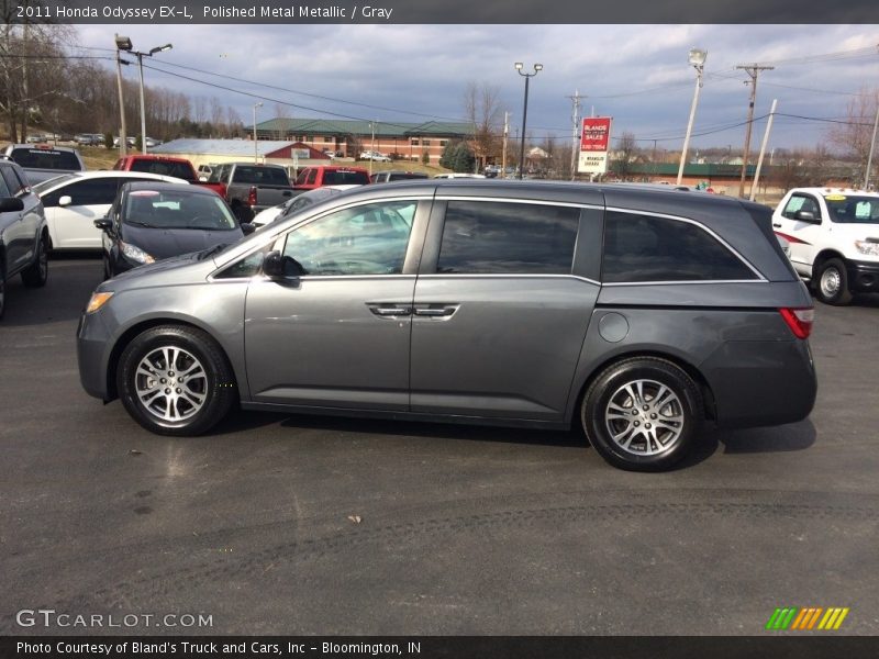 Polished Metal Metallic / Gray 2011 Honda Odyssey EX-L