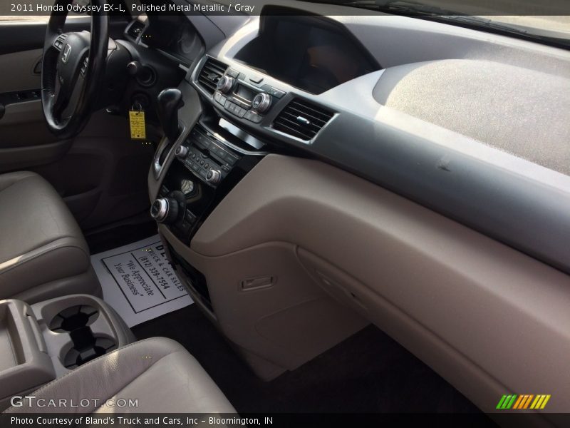 Polished Metal Metallic / Gray 2011 Honda Odyssey EX-L