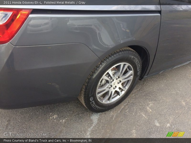 Polished Metal Metallic / Gray 2011 Honda Odyssey EX-L