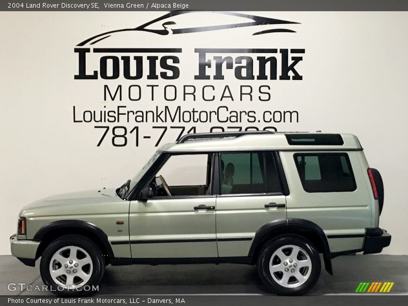 Vienna Green / Alpaca Beige 2004 Land Rover Discovery SE