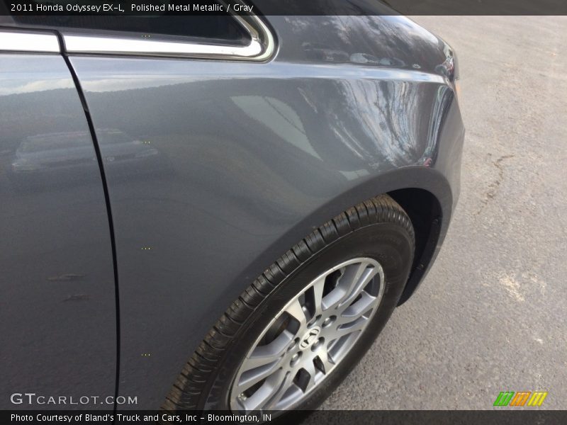 Polished Metal Metallic / Gray 2011 Honda Odyssey EX-L