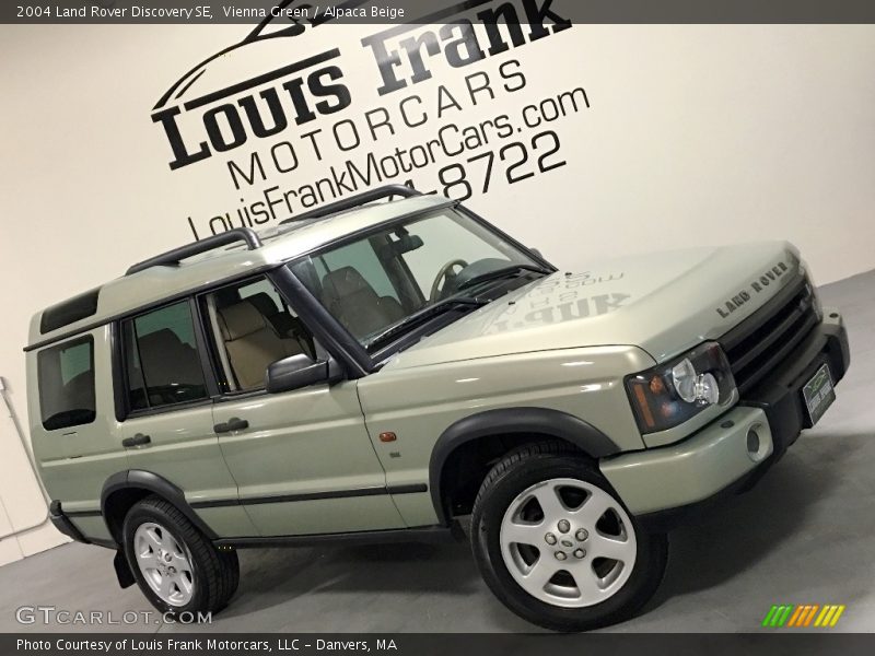 Vienna Green / Alpaca Beige 2004 Land Rover Discovery SE