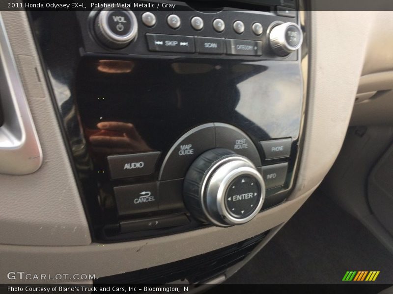 Polished Metal Metallic / Gray 2011 Honda Odyssey EX-L