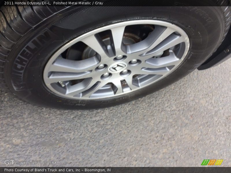 Polished Metal Metallic / Gray 2011 Honda Odyssey EX-L