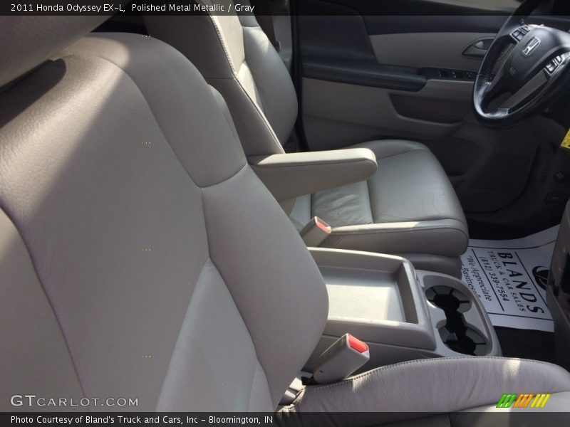 Polished Metal Metallic / Gray 2011 Honda Odyssey EX-L